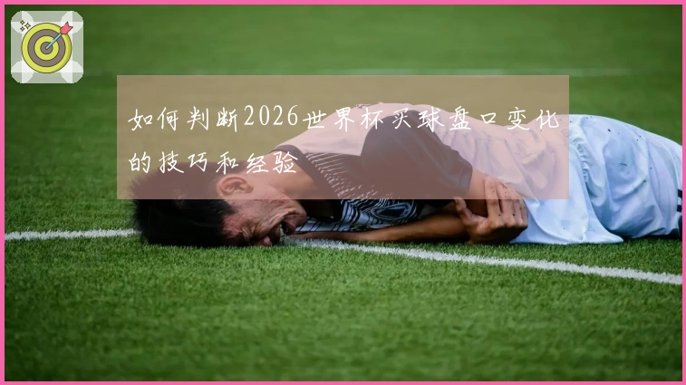 如何判断2026世界杯买球盘口变化的技巧和经验
