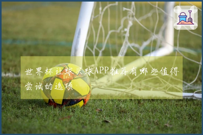世界杯让球买球APP推荐有哪些值得尝试的选项